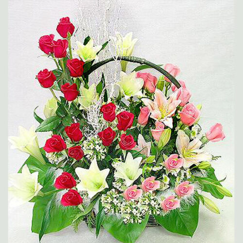 get fragrance of colorful flowers