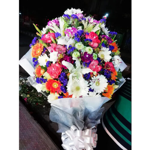 picturesque colorful flower bouquet