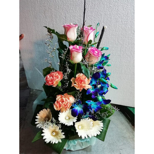 congratulation with standard bouquet